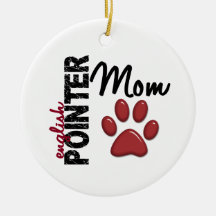 English Pointer Mum 2 Ornaments