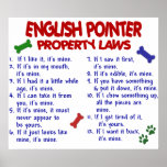 ENGLISH POINTER PL2 POSTERS