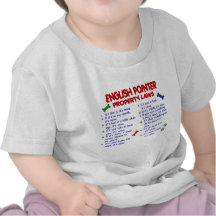 ENGLISH POINTER Property Laws 2 T Shirt