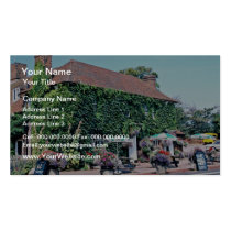 English pub in the village of Matfield, Kent, Engl business cards