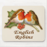 English Robins mousepads
