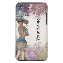 English rose romantic girl iPod touch cover