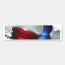 English Sea glass Bumper Stickers
