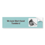 English Shortfaced Bald 1978 Bumper Sticker