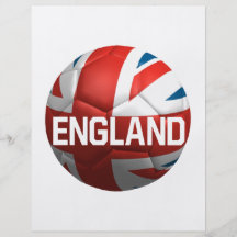 English Soccer Ball Flyer