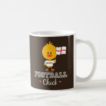 English Soccer Football Chick Mug