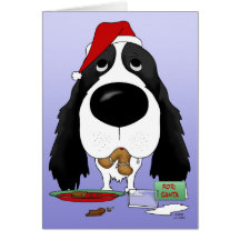 English Springer Spaniel Christmas Greeting Cards