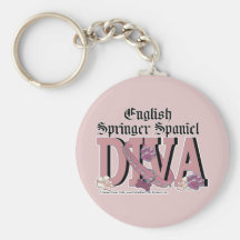 English Springer Spaniel DIVA Key Chain