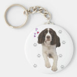 English Springer Spaniel Dog Keychains