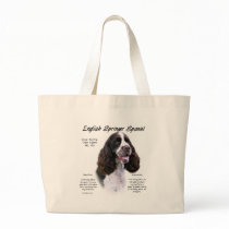 English Springer Spaniel (liver) History Design Bag