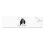 English Springer Spaniel (liver) History Design bumper stickers