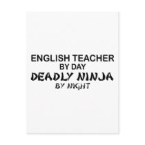 English Teacher Deadly Ninja