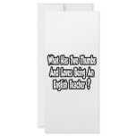 English Teacher Joke...Two Thumbs rack cards