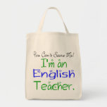 English Teacher Tote Canvas Bag