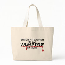 English Teacher Vampire by Night bags