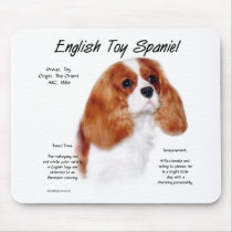 English Toy Spaniel (blenheim) History Design