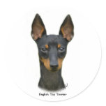 English Toy Terrier 9R095D-013 stickers