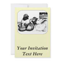 English Trumpeters Custom Invites