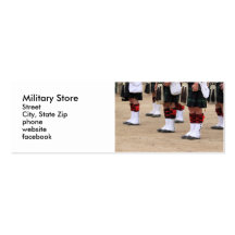 English Uniforms Business Card Templates