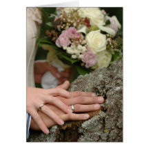 English Welsh, Bilingual Wedding Day card
