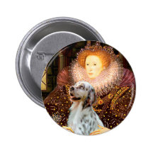 EnglishSetter 1 - Queen Button