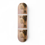Engraved on stone by Louis Haghe skateboards