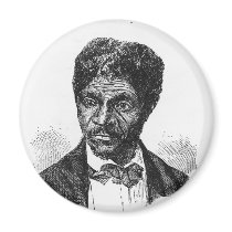Engraved Portrait of African American Dred Scott Magnet