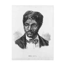 Engraved Portrait of African American Dred Scott Post Cards