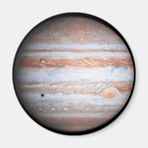 ENHANCED image of Jupiter Cassini flyby NASA Refrigerator Magnets