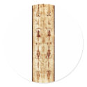 ENHANCED Shroud of Turin full image Jesus Christ stickers