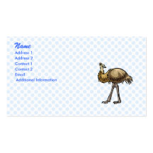 Enis Emu Business Cards