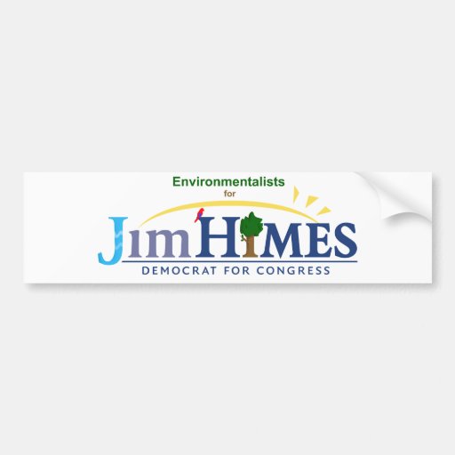 Enivornmentalists for Himes Bumper Sticker
