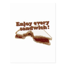 Enjoy Every Sandwich Postcards