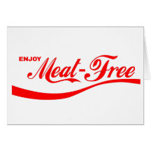 Enjoy Meat-free Greeting Cards