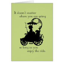 Enjoy the Ride Greeting Card