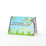 Enjoy the spring season - Card
