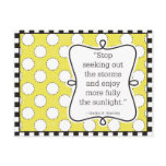 Enjoy the Sunlight! - Postcard