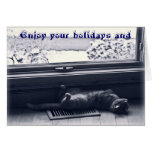 Enjoy Your Holidays Greeting Cards