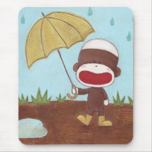 Enjoying A Rainy Day Mousepad