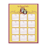 Enjoying the Sunshine 2012 Calendar Postcard