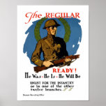Enlist For The Infantry -- WWI posters