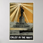 Enlist In The Navy Print