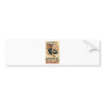 "Enlist" Old U.S. Military Poster circa 1917 Bumper Sticker
