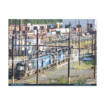 Enola Norfolk Southern Railroad Yard Harrisburg PA Post Cards