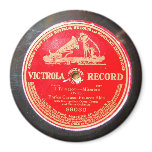 Enrico Caruso Victrola Magnet