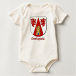 Enriquez Family Shield Infant Organic Creeper t-shirts