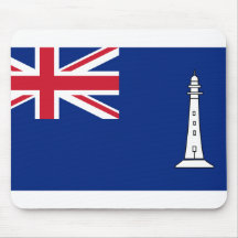 Ensign the British Commissioners Northern Lighthou Mousepads