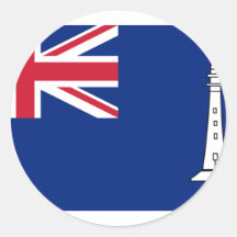 Ensign the British Commissioners Northern Lighthou Stickers