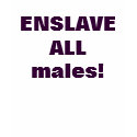 ENSLAVE ALL males! t-shirts