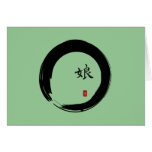 Enso Circle with Symbol for Daughter Cards